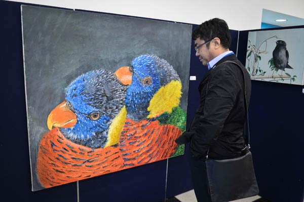 Art exhibition of Wenchuan disabled students opens at UN headquarters