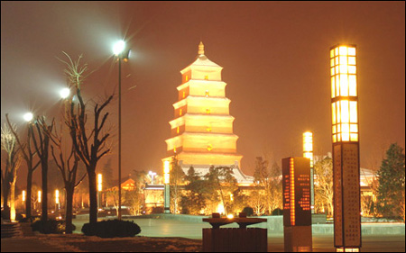 Musical fountain show to start in Xian