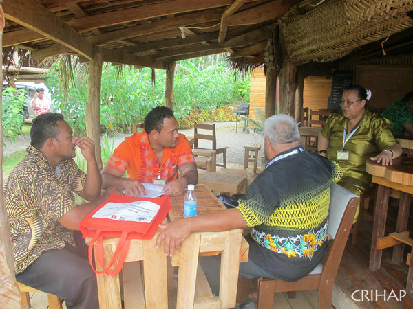 The Workshop on the Revitalization of Indigenous Architecture and Sustainable Building Skills in the Pacific held in Samoa