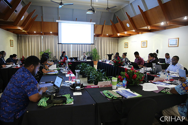 Workshop on ICH safeguarding plan and IARs development held in Fiji