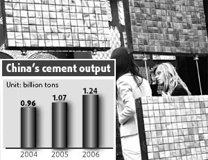 Solid growth in building material industry