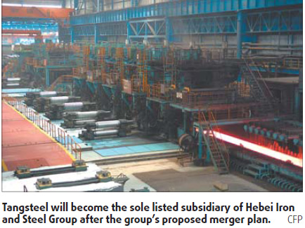 Hebei Iron arms merger to challenge Baosteel