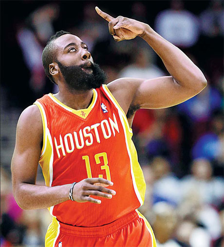 Harden scores 46, Rockets fly past Thunder