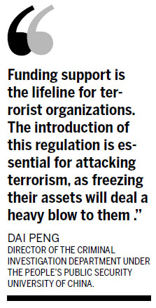 Draft takes aim at terrorism