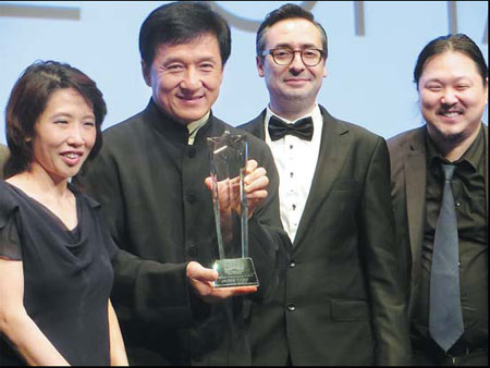 Lifetime award for Jackie Chan