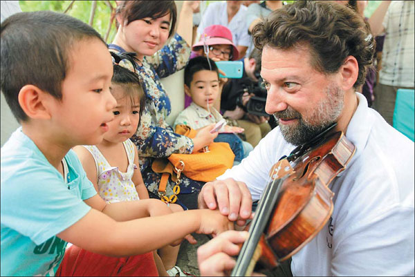 Forty years of music with China