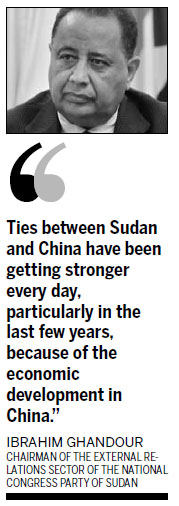 China's investment is a boon for Sudan