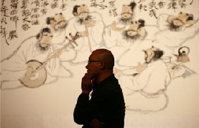 Art exhibition in Shanghai