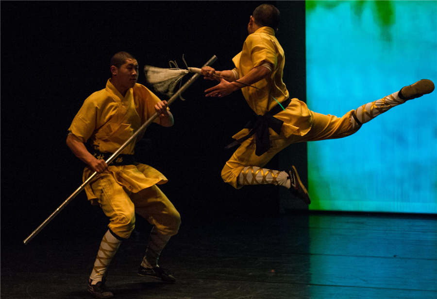 Shaolin kung fu staged in Israel