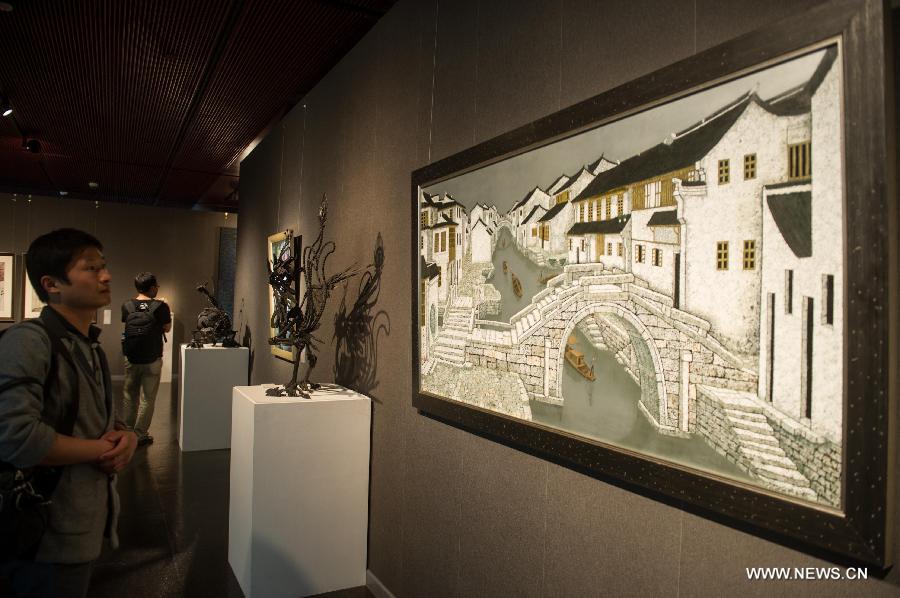 Exhibition of Chinese contemporary arts and crafts held in Beijing