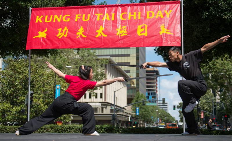 Chinese kung fu charms Silicon Valley