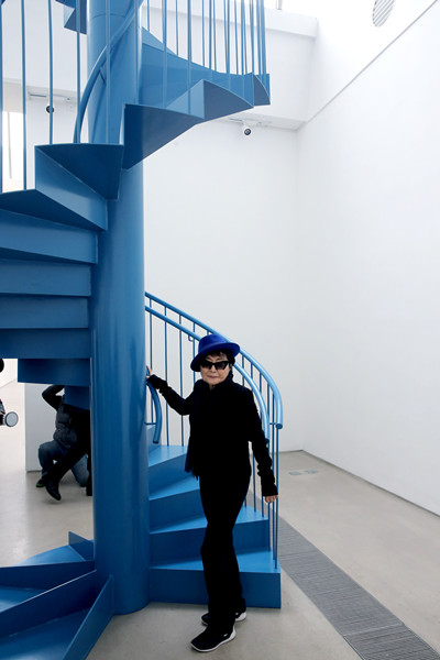 Yoko Ono charms Beijing audiences in solo exhibition