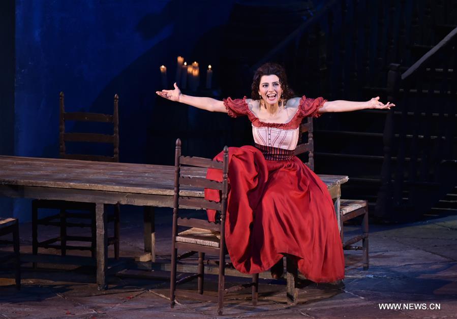 Opera <EM>Carmen</EM> staged at National Center for Performing Art in Beijing