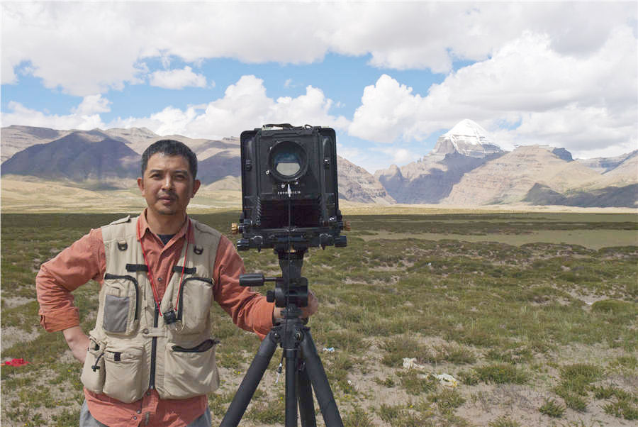 Photographer uses traditional technique to capture images