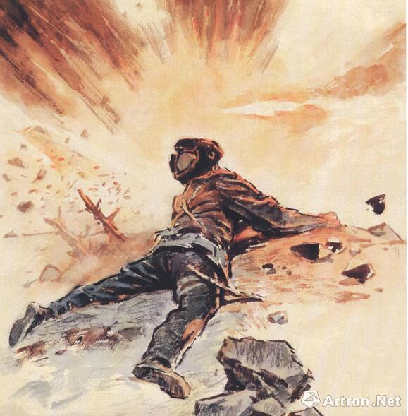 Respected Chinese soldiers portrayed in paintings