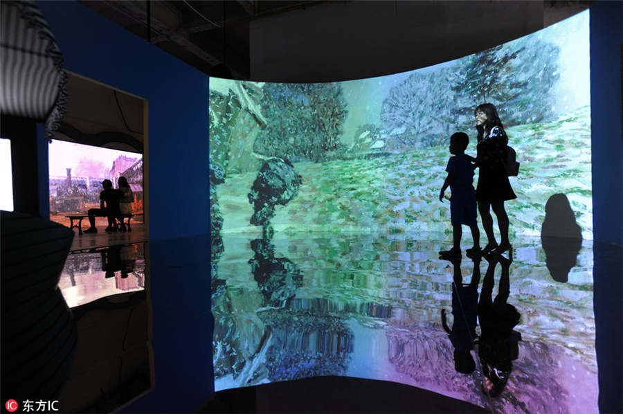 Exhibition on Monet brings immersive art experience