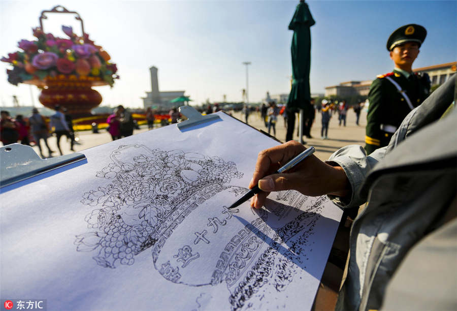 Folk artists get crafty for CPC National Congress