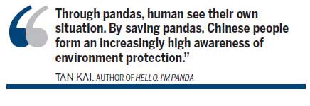 From the panda's mouth