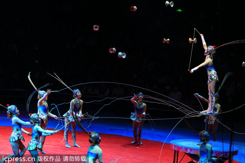 Massive circus comes to town in Zhuhai