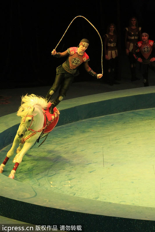 Massive circus comes to town in Zhuhai