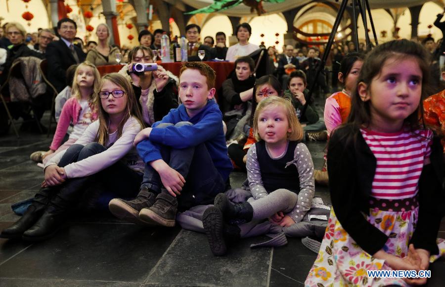 Gala celebrating Chinese New Year held in Belgium