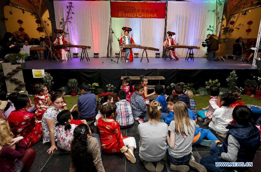 Gala celebrating Chinese New Year held in Belgium