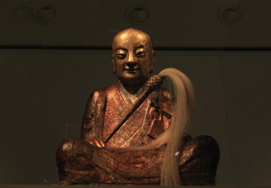 Buddha statue with mummified monk is museum draw