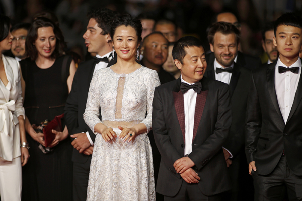 Jia Zhangke's movie screened at Cannes to compete for Palme d'Or