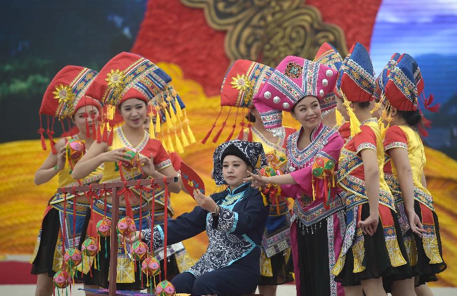 Rural culture and art expo opens in SW China