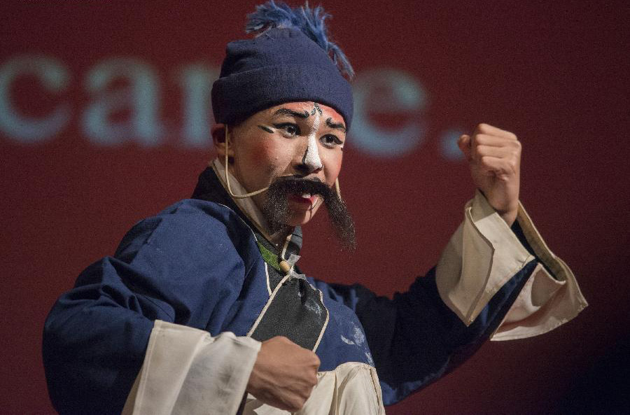 Chinese Opera show staged in Croatia