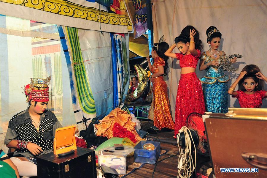 Thai traditional opera performed in Bangkok