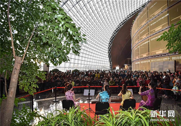 Public Open Day held at China's largest performing center