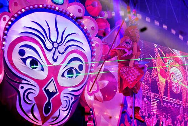 Chinatown glows with paper lanterns as festivities begin