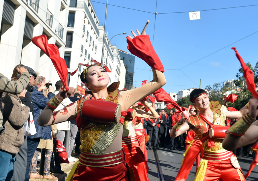 'Happy Chinese New Year' gala held in Lisbon, Portugal