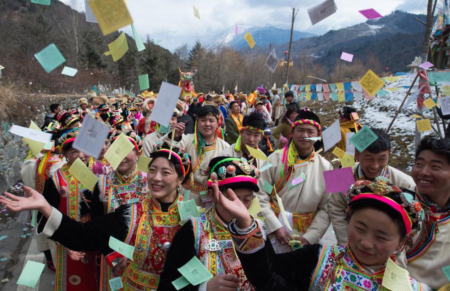 Annual Shangjiu Festival celebrated in Sichuan