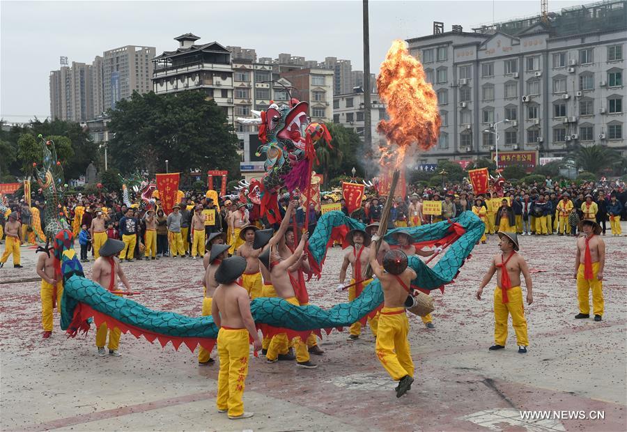 Intangible cultural heritage: Binyang-style dragon dance