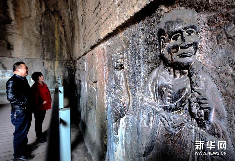 Longmen Grottoes opens new Buddhist cave