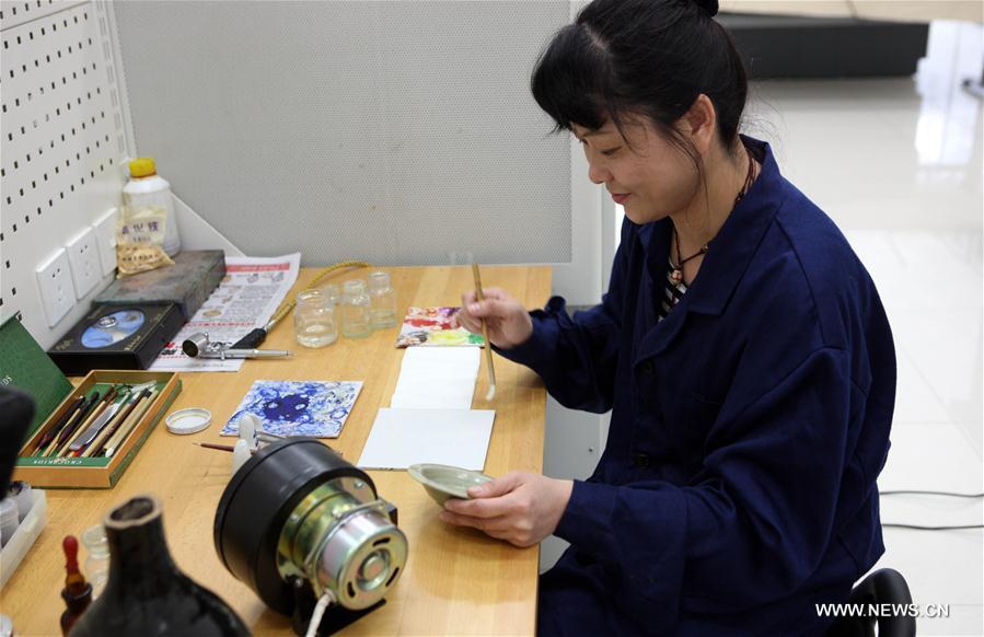 A look of cultural relic repair team at Liaoning Provincial Museum