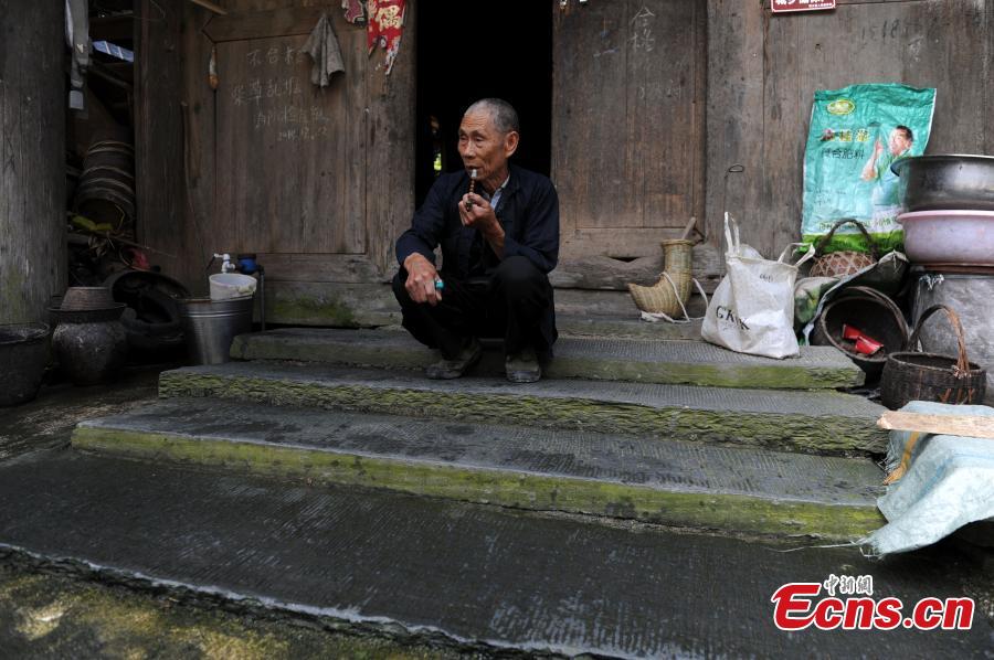 Dong village preserves old buildings and tradition