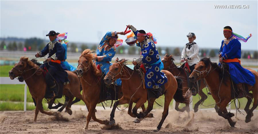 Traditional Sebin festival held in North China's Inner Mongolia