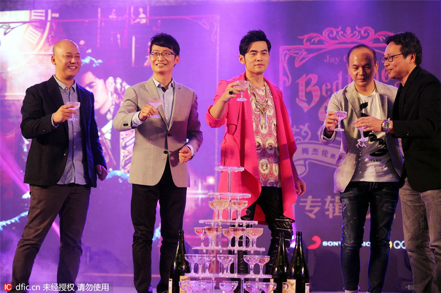 Jay Chou promotes new album