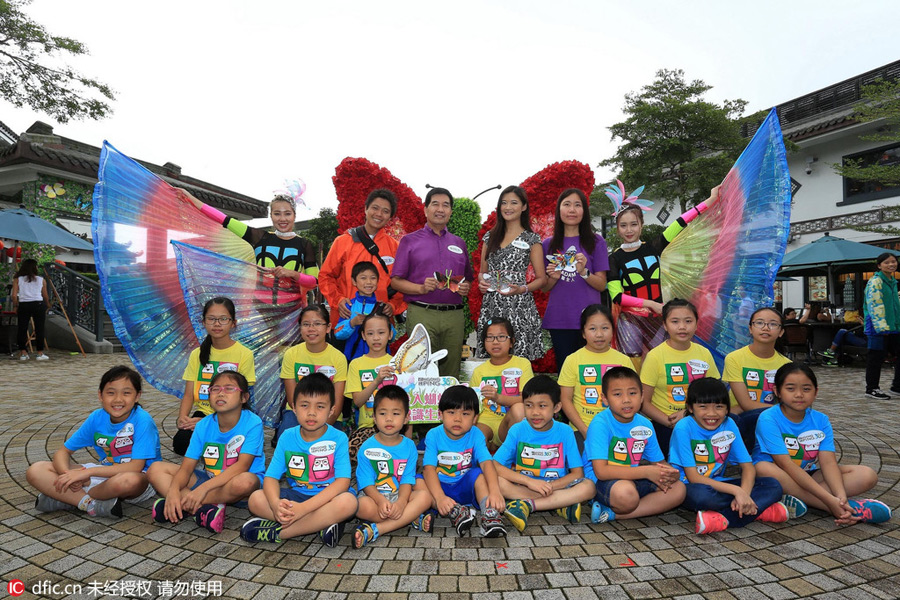 Up close with Hong Kong's butterflies at Ngong Ping 360