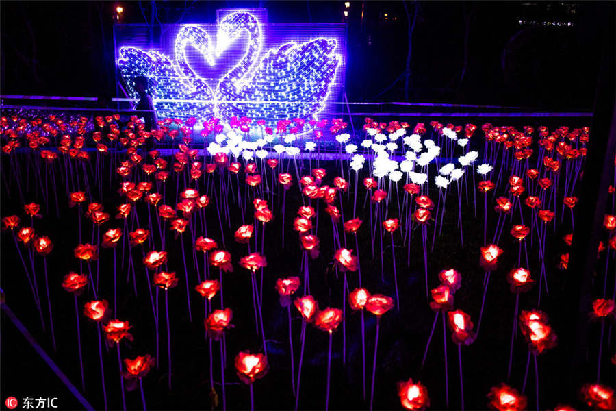 Dreamlike Light Festival illuminates Yanbian