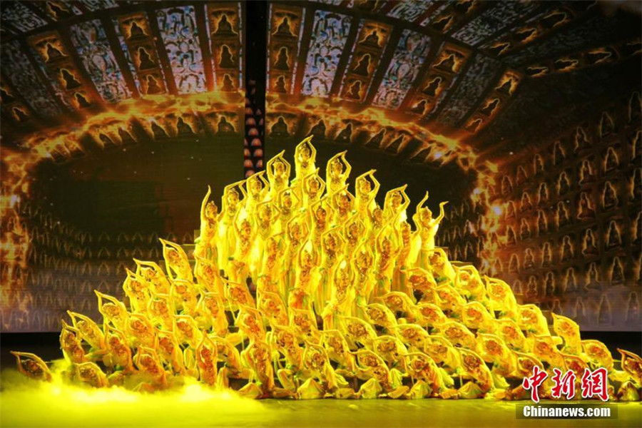 Silk Road themed dance drama debuts in NW China's Gansu