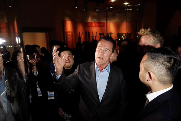 Schwarzenegger to star in Chinese film promoting ancient culture