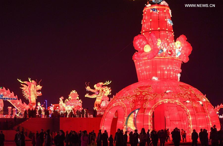 Lantern fair held in SW China's Chongqing