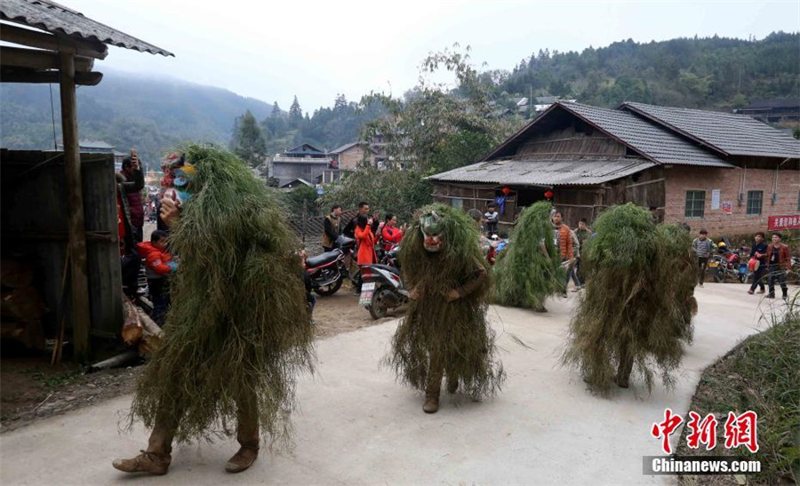 Miao people celebrate Manggao festival in S China