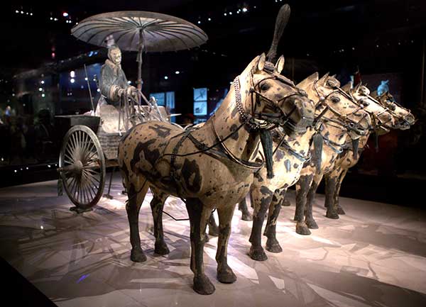 Bronze chariots to shine in new digs