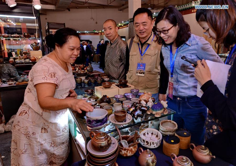 Cross-strait craftwork expo held in SE China's Fujian