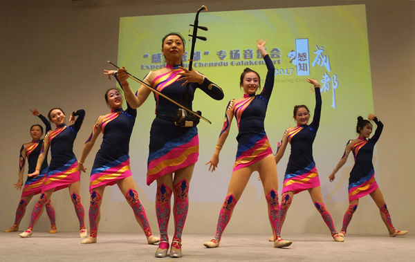 Experiencing Chengdu culture at concert in Berlin